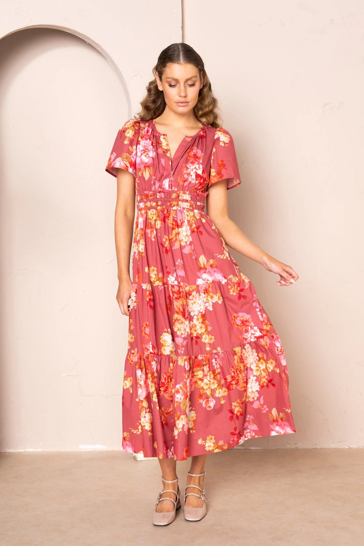 Kachel Annie Midi Dress