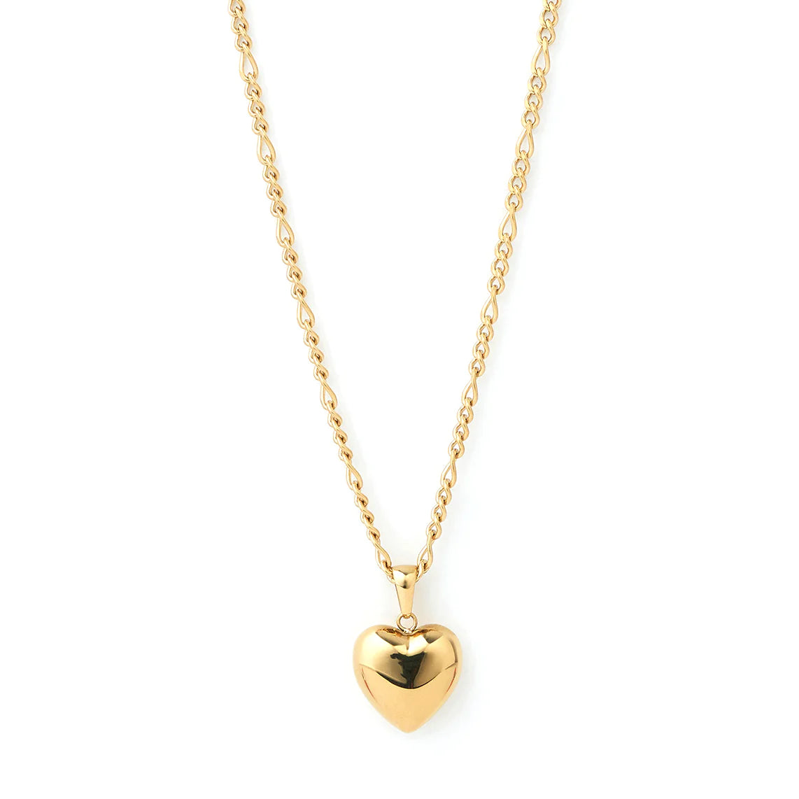 Arms of Eve Rose Heart Necklace - Gold