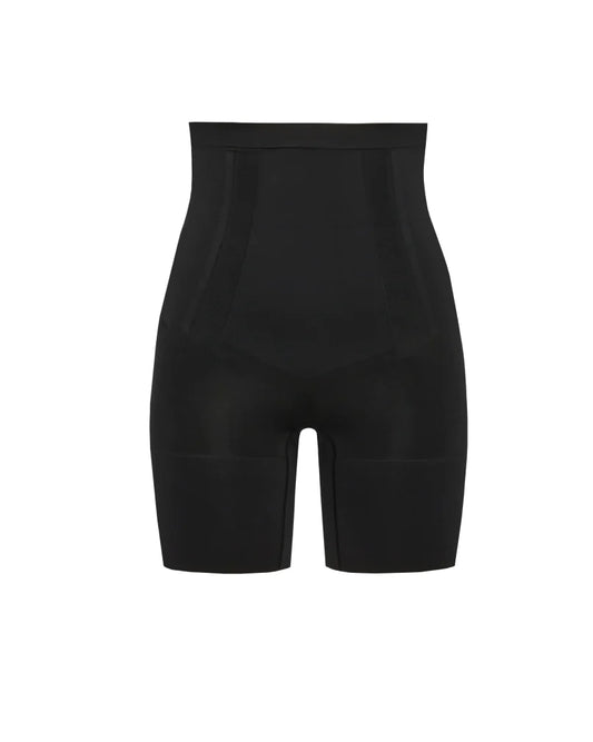 Spanx OnCore High-Waisted Mid-Thigh Short - Very Black - SS1915