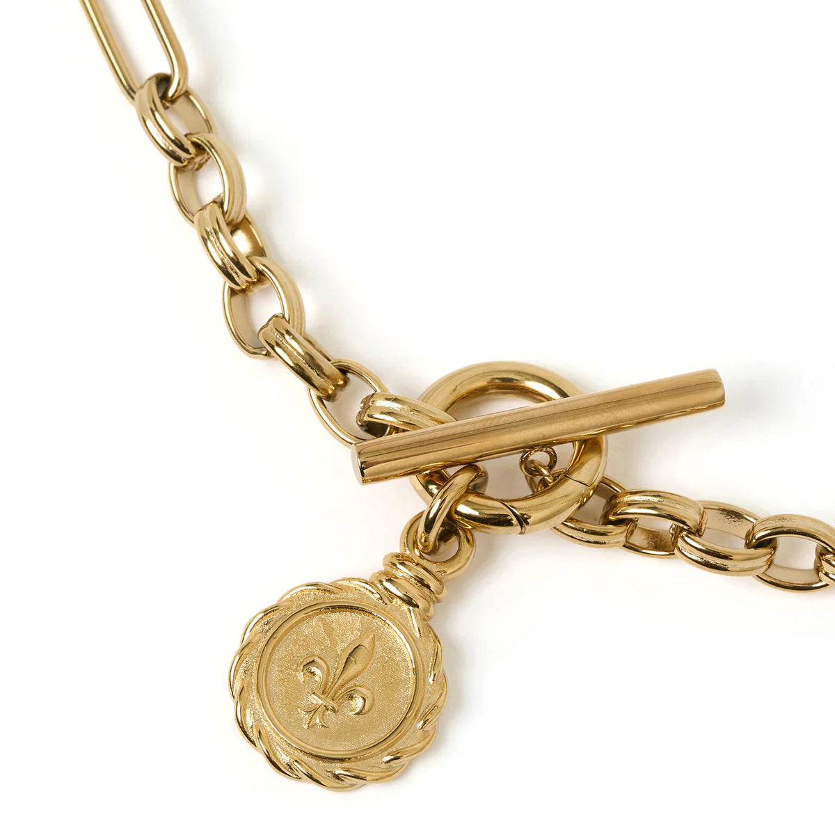 Arms Of Eve Fleur De Lis Gold Necklace