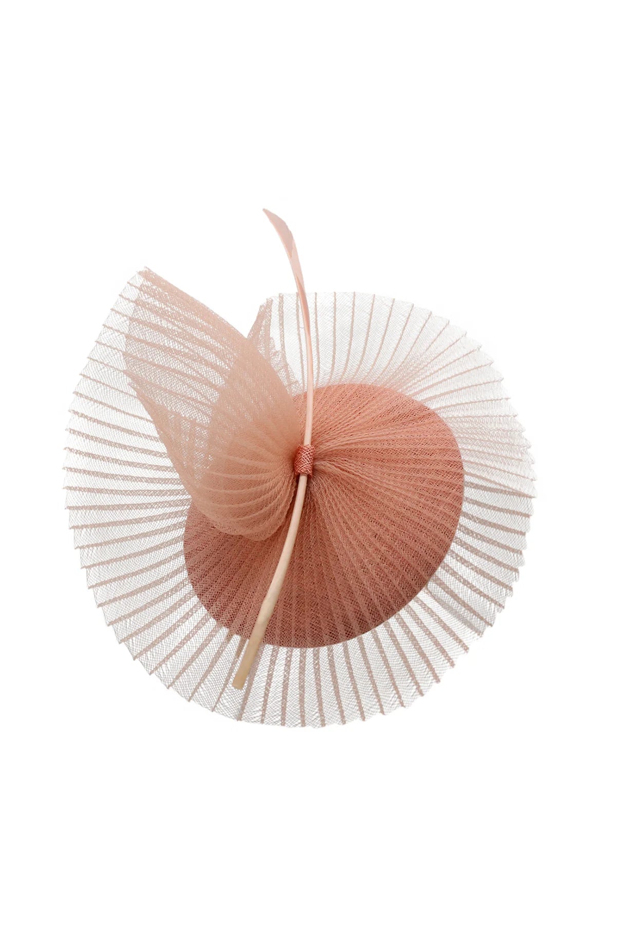 Morgan and Taylor 'Presleigh' Fascinator in Blush