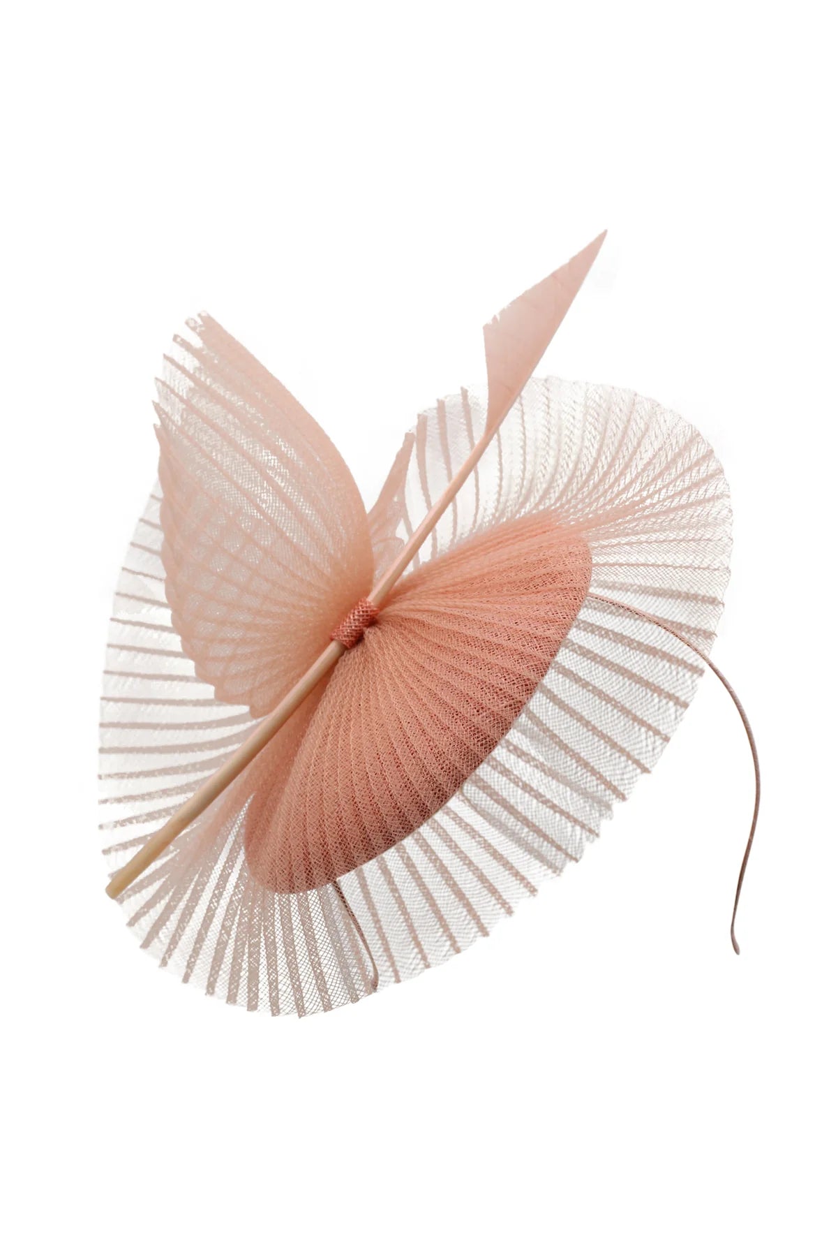 Morgan and Taylor 'Presleigh' Fascinator in Blush