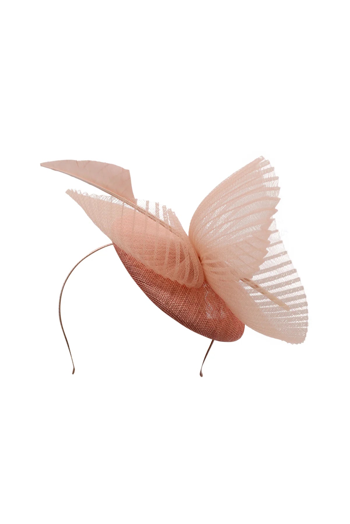 Morgan and Taylor 'Presleigh' Fascinator in Blush