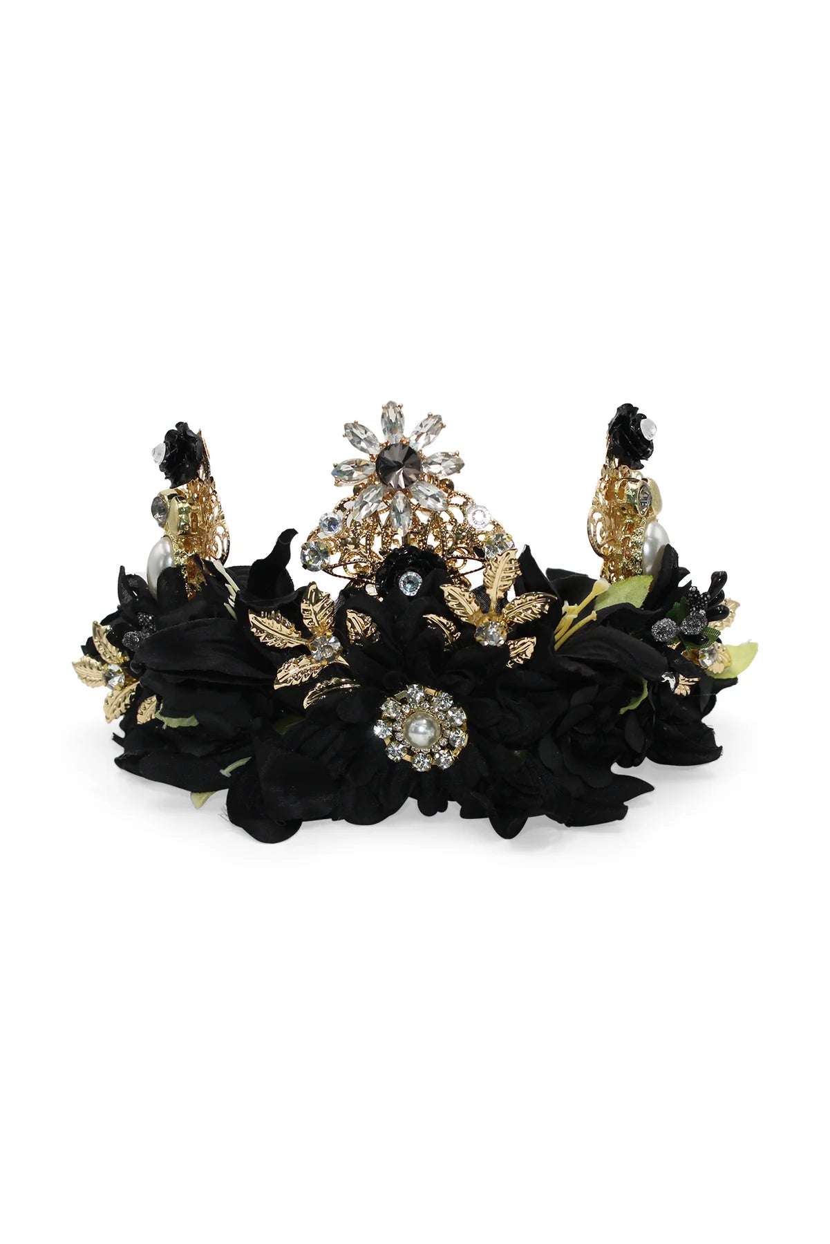 Morgan and Taylor 'Violet' Headpiece in Black