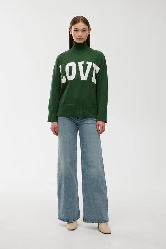 Kinney the Label Love Me Jumper Forest