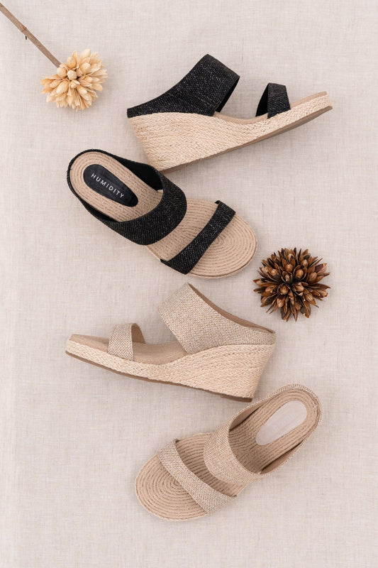 Humidity Lifestyle Oasis Wedge - Natural or Black