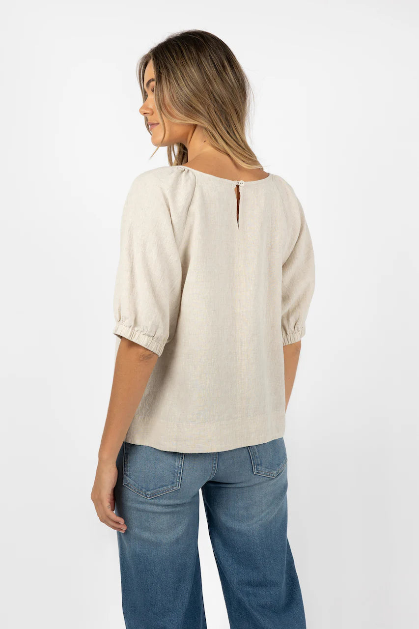 Humidity Lifestyle Lagoon Blouse - Natural