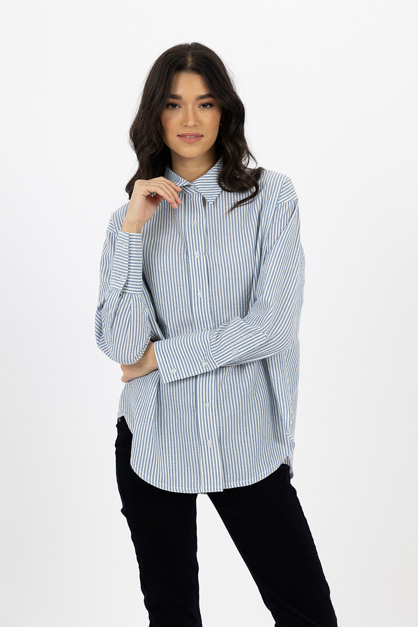 Humidity Lifestyle Zali Shirt - Navy