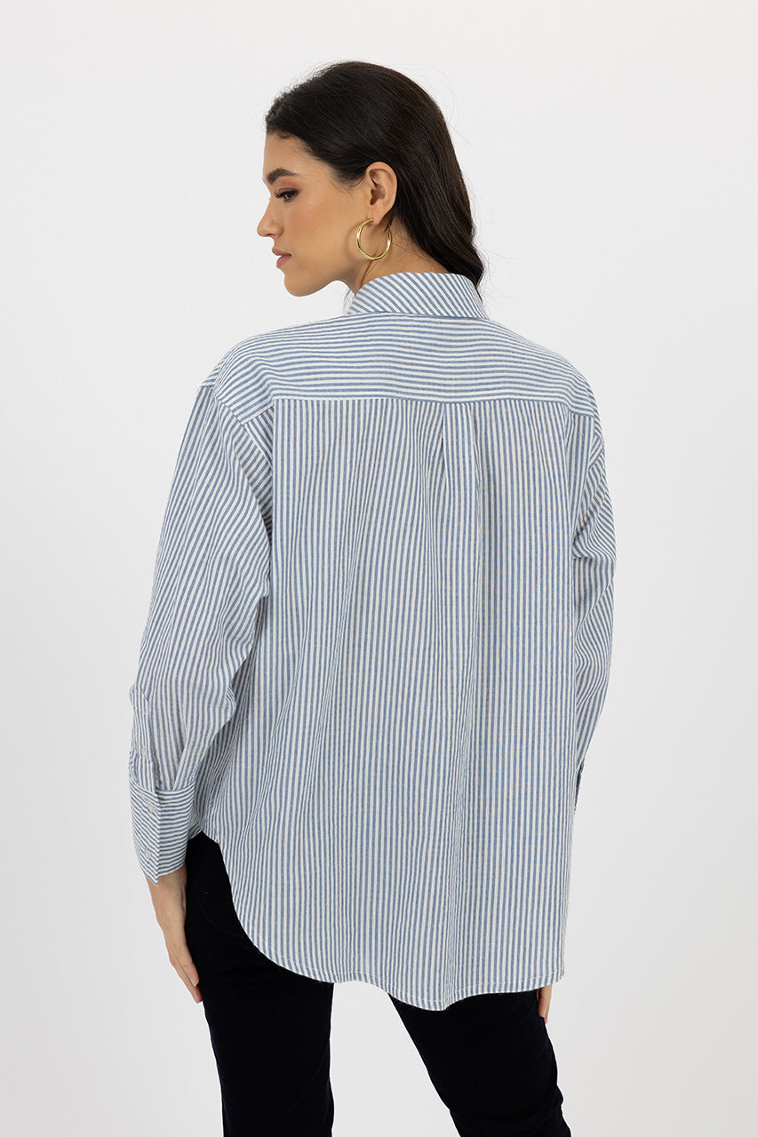 Humidity Lifestyle Zali Shirt - Navy