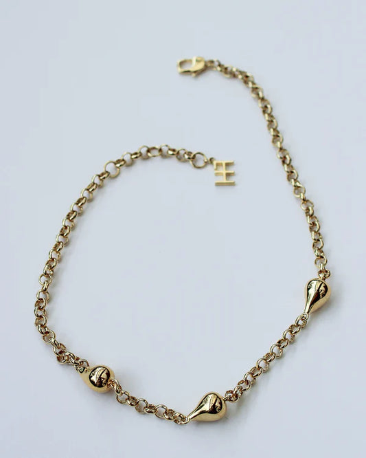 F+H Studios Fluid Ball Chain Necklace