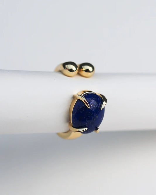 F+H Studios Accord Gemstone Ring - Lapis