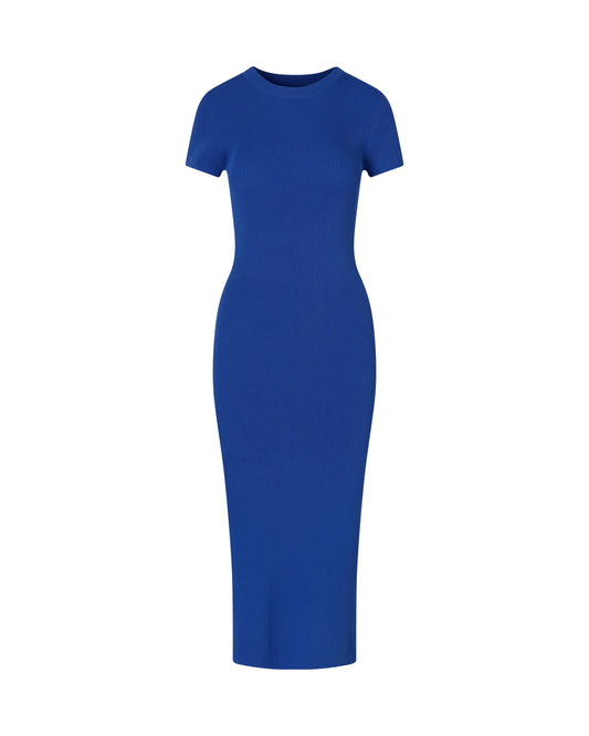 Jac & Mooki Camilla Knit Dress - Cobalt