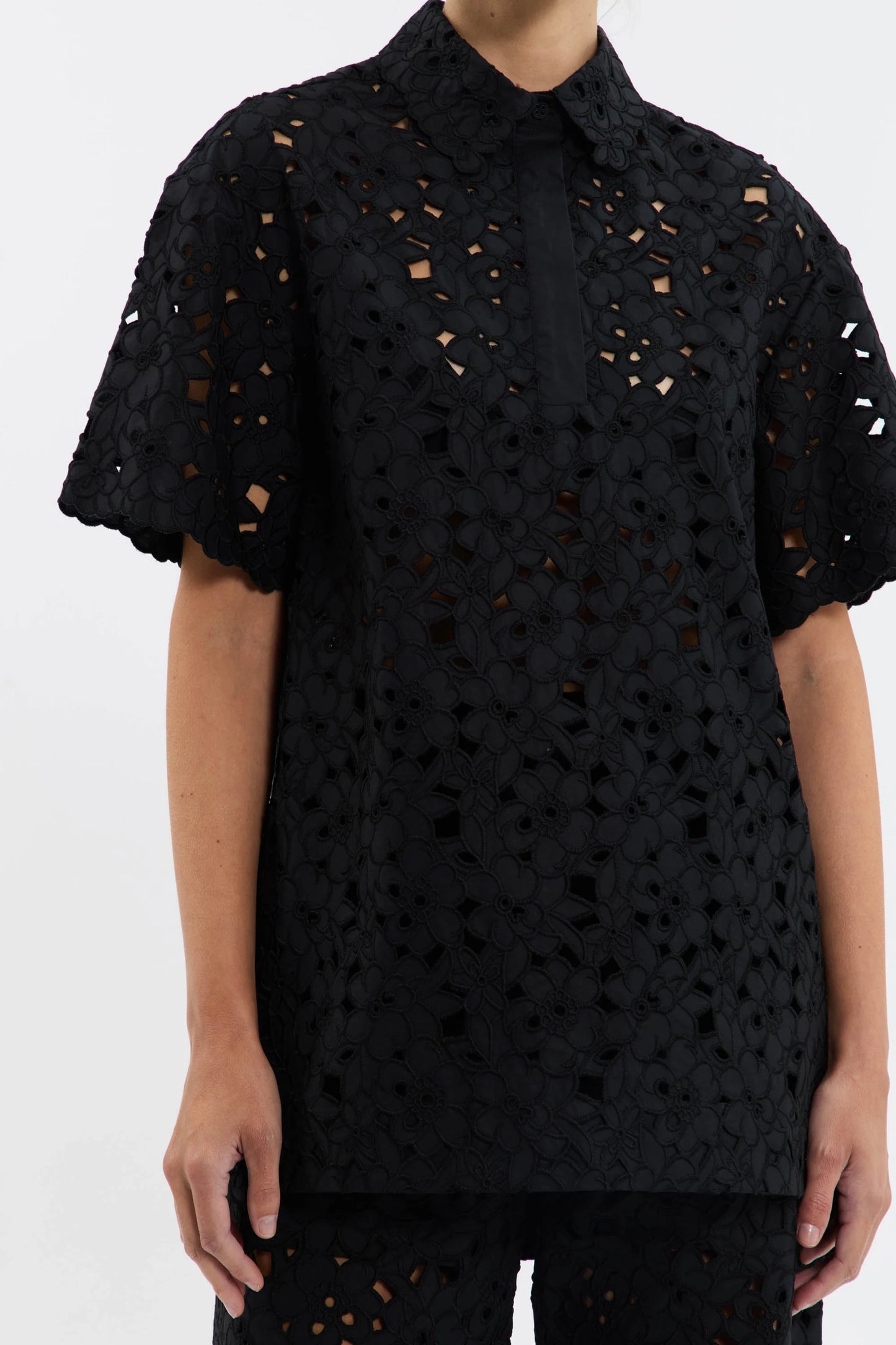 Rebecca Vallance Kitsu Top - Black