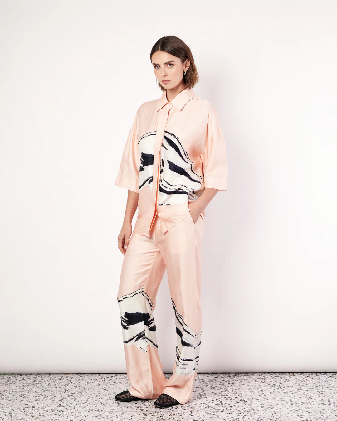 Romy the Brand Hip Hills Pants Pink