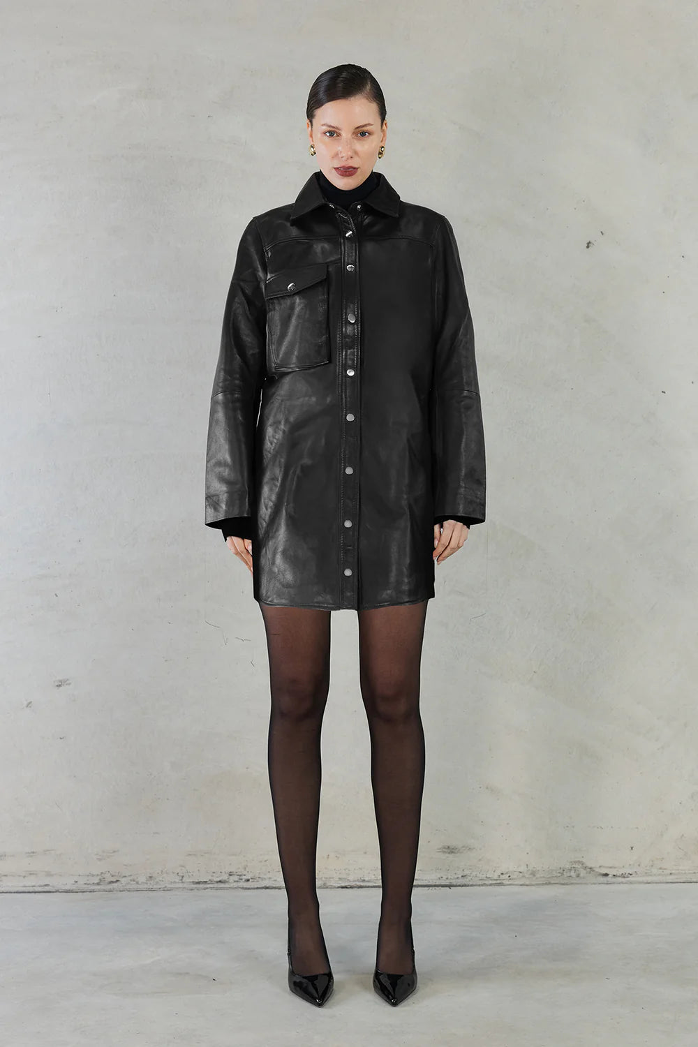 Sofia Irina Luisa Dress - Black