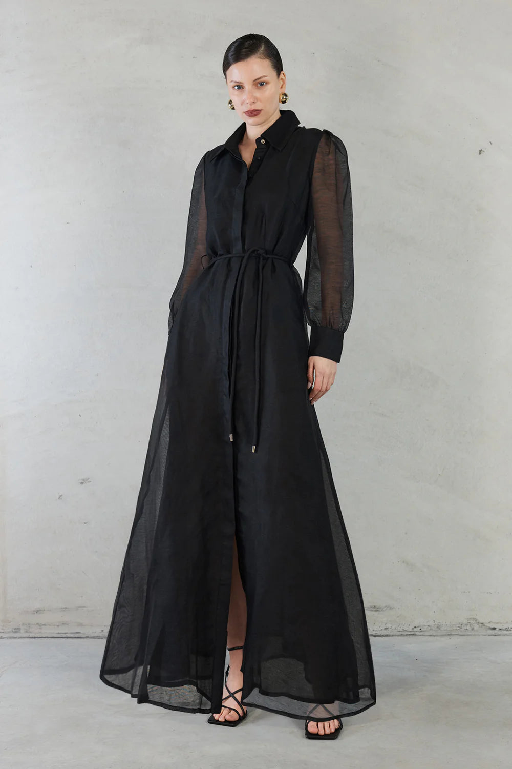 Sofia Irina Isabella Dress - Black