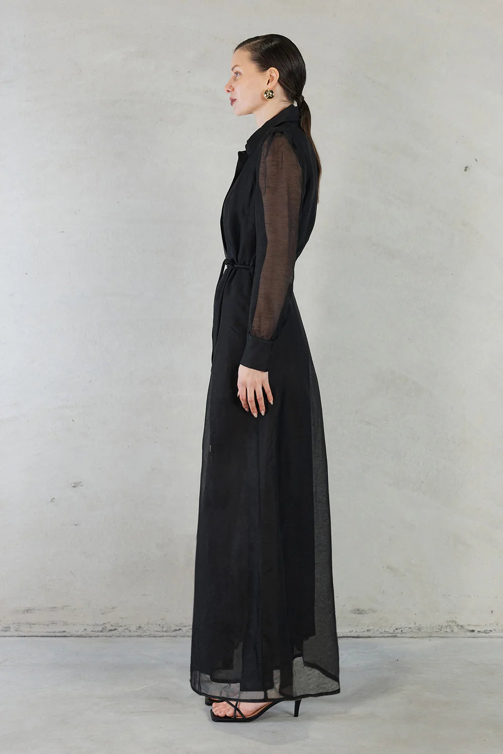 Sofia Irina Isabella Dress - Black