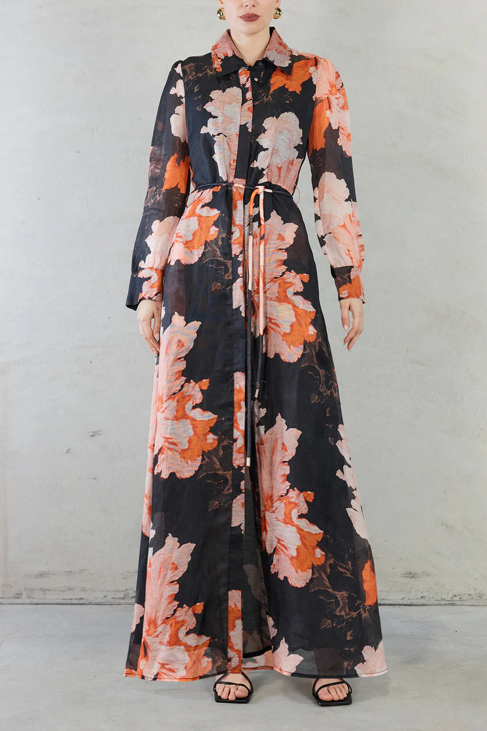 Sofia Irina Isabella Dress - Autumn Print