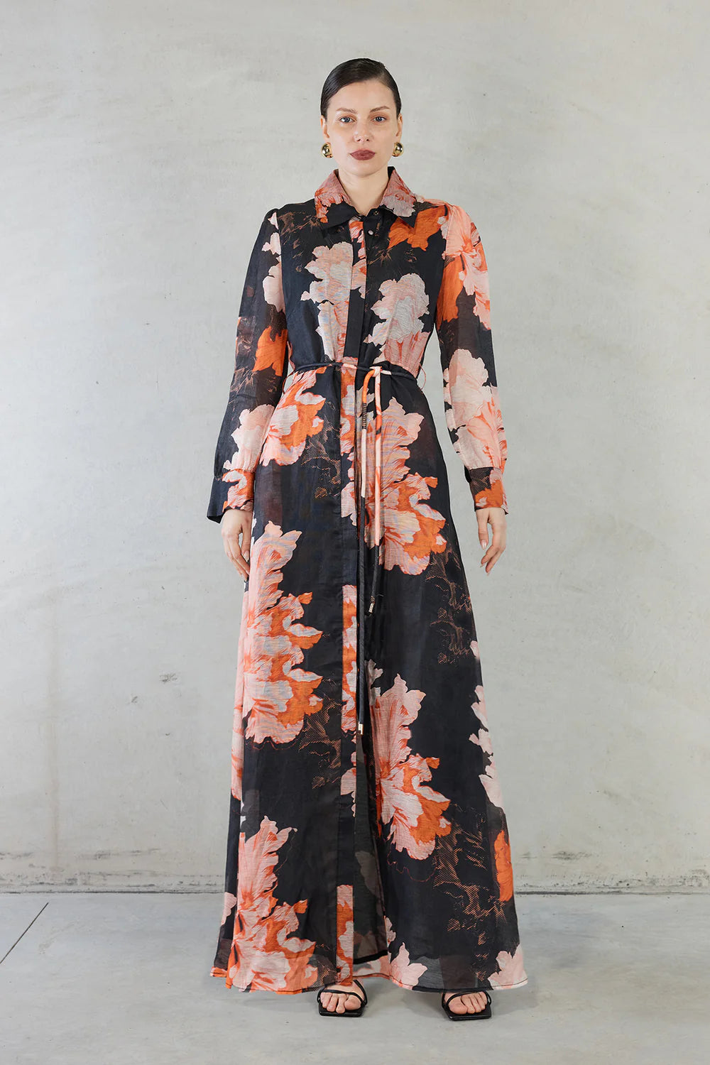 Sofia Irina Isabella Dress - Autumn Print