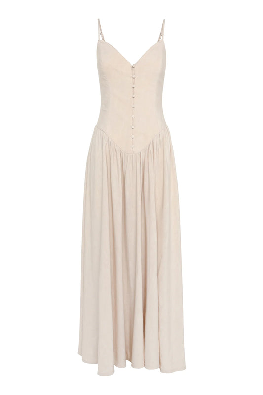 Mossman Common Ground Maxi Dress - Natural