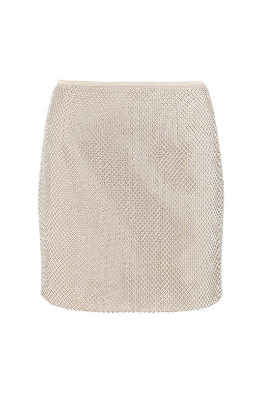 Mossman Lumiere Mini Skirt in Diamond