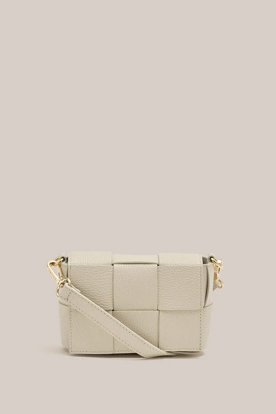 Vestirsi Margot Mini Leather Bag, Ivory