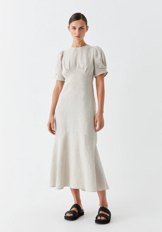 Morrison Bodhi Linen Dress - Natural