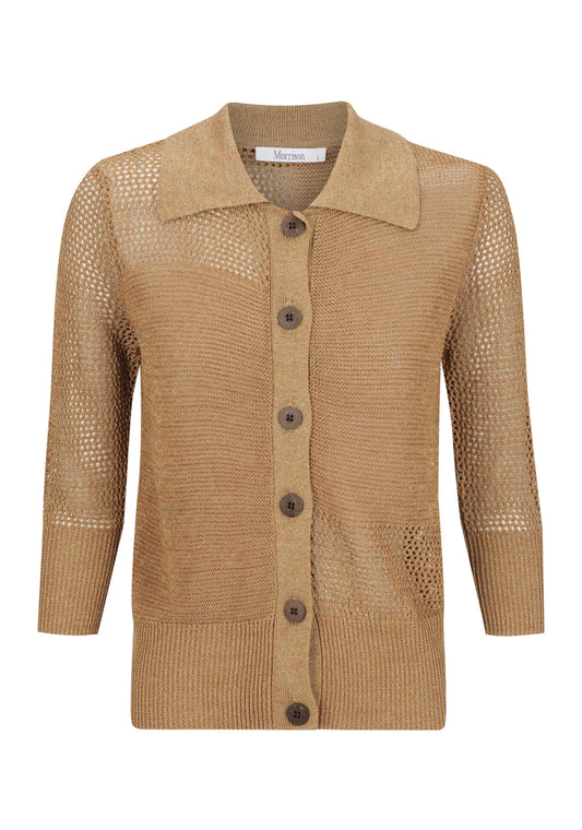 Morrison Emme Knit Cardigan - Coffee