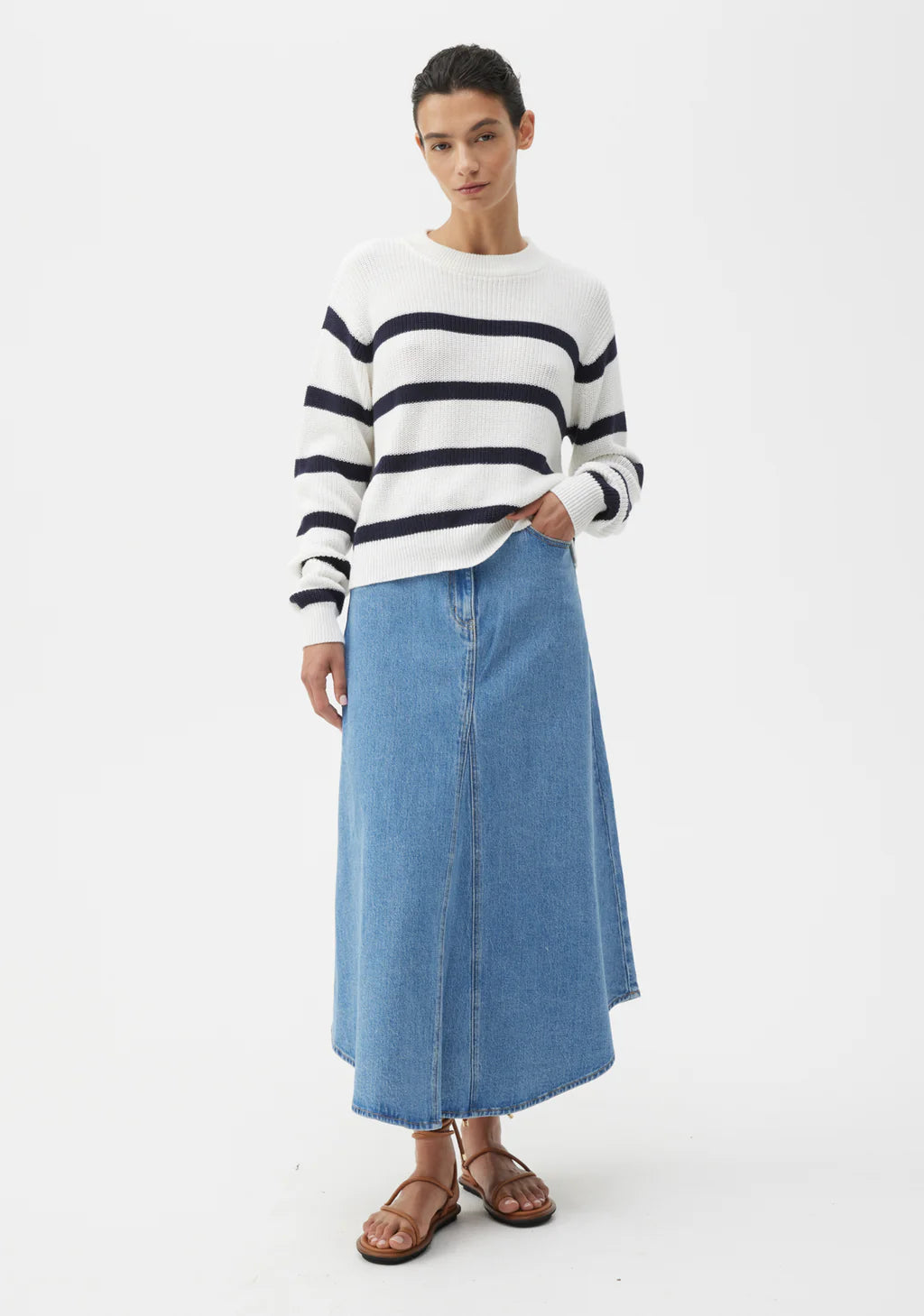 Morrison Breton Knit Pullover - Stripe