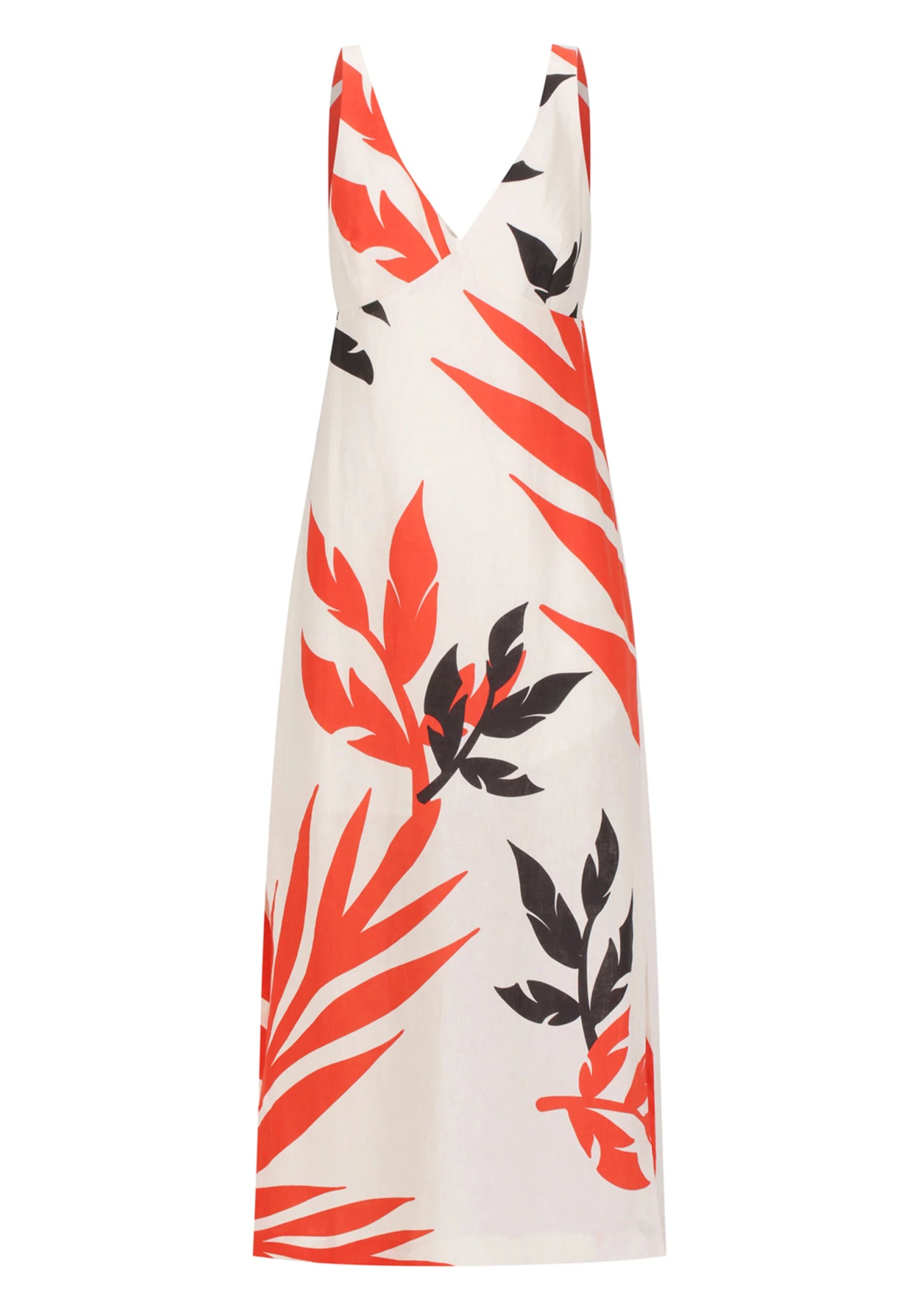 Morrison Cordelia Linen Midi Dress - Print