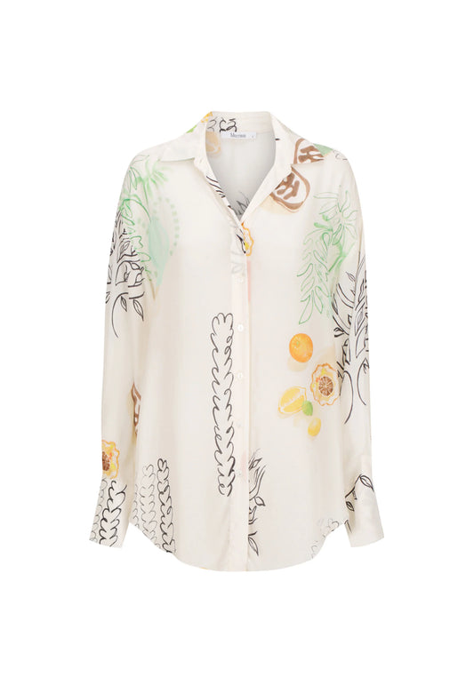 Morrison Maison L/S Print Shirt