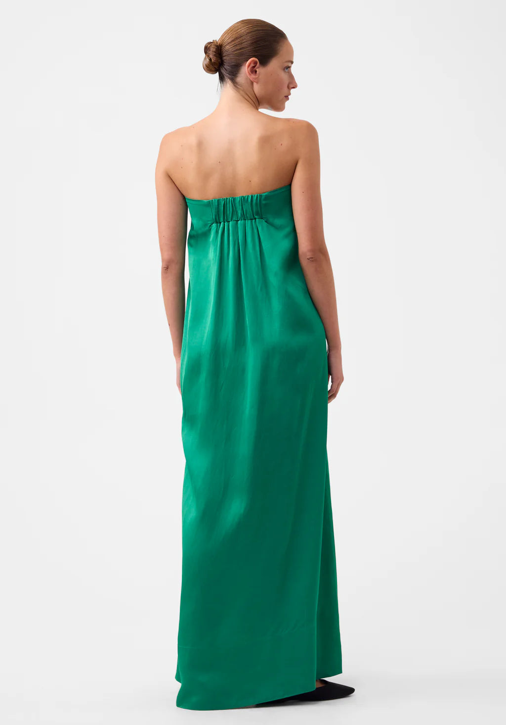 Morrison Willow Strapless Dress - Emerald