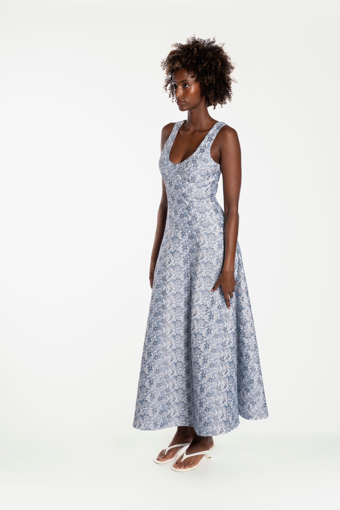 One Fell Swoop Tennile Dress - Boquet Brocade