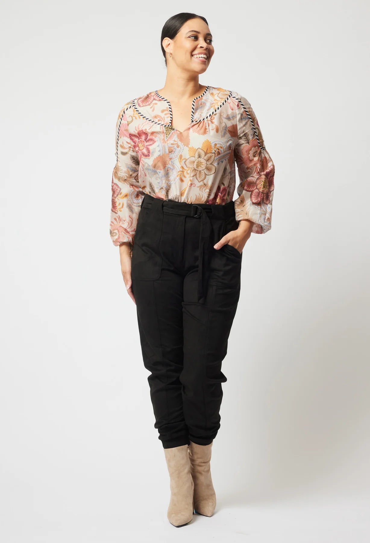 Once Was Altair Cotton Silk Top in aries Floral