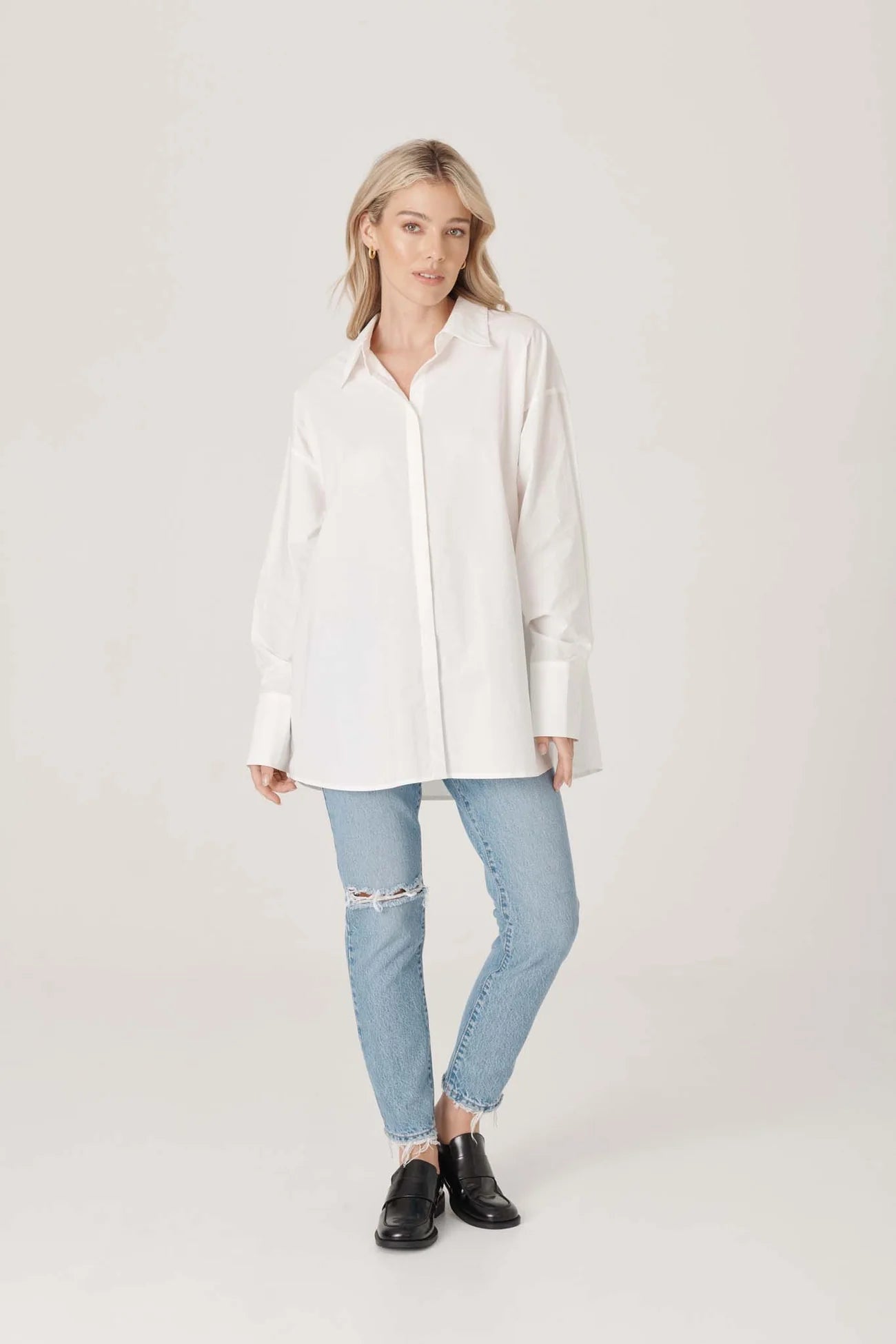 RAEF The Label Luna Shirt - White