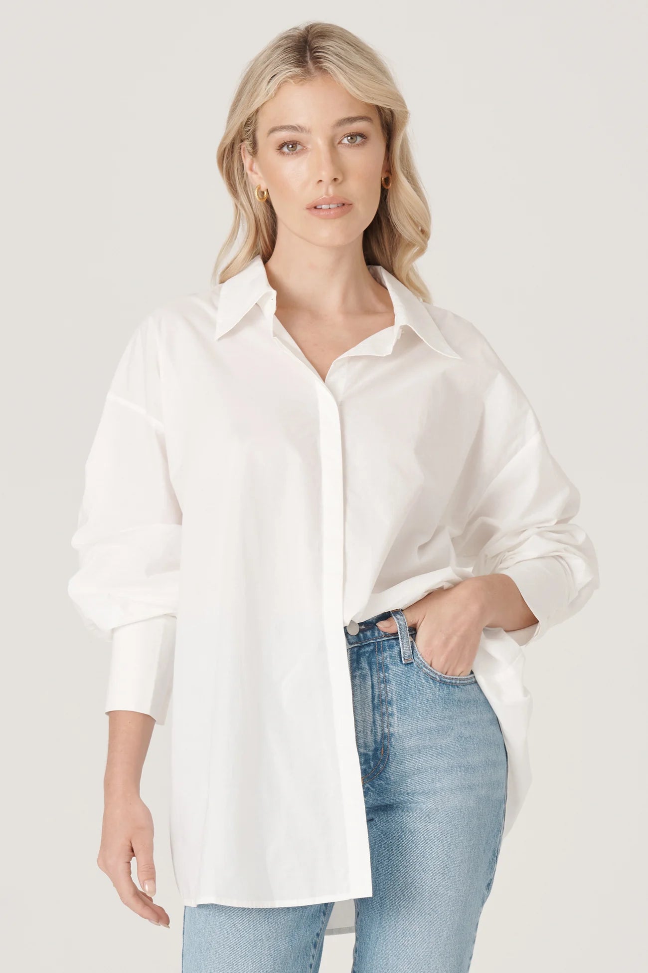 RAEF The Label Luna Shirt - White