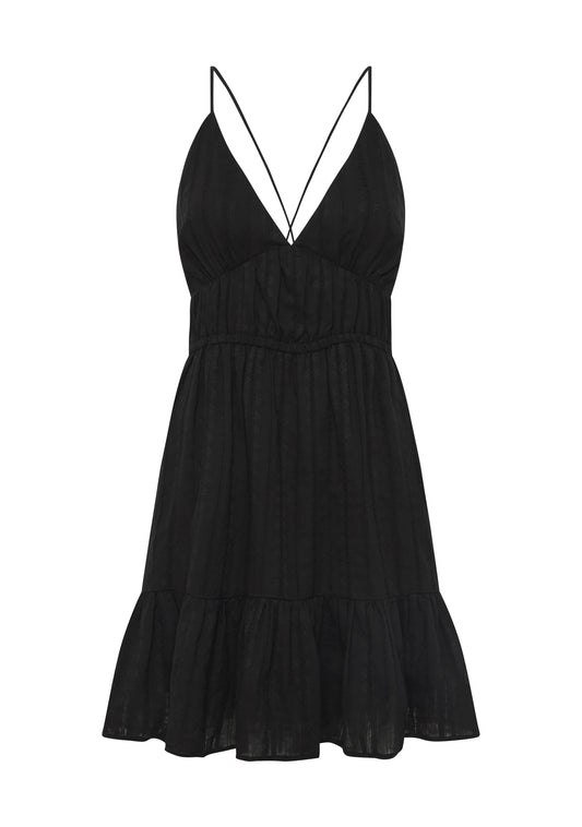 Auguste the Label Alessandra Mini Dress - Black