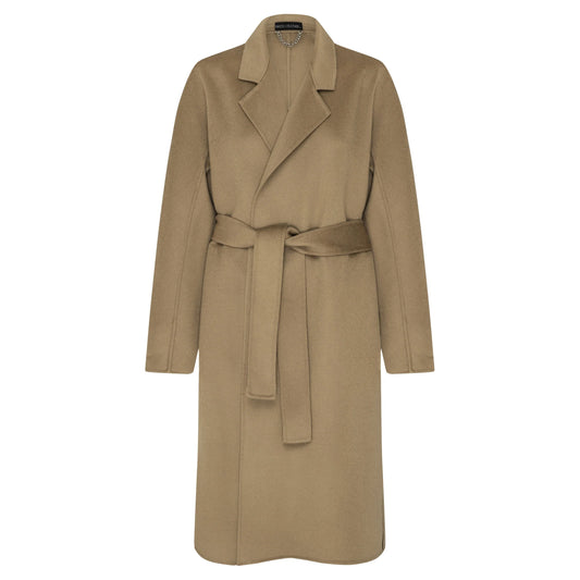 Birds of a Feather Couture Nora Wool Coat - Camel