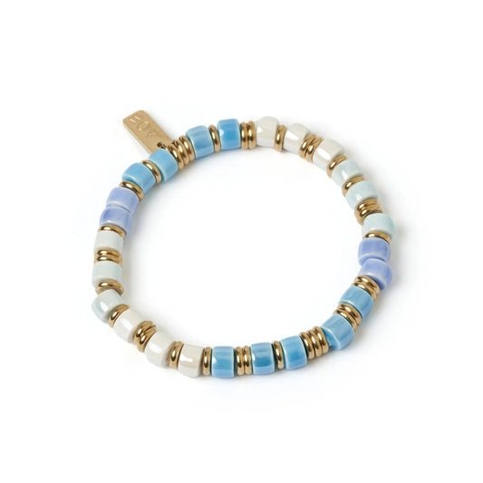 Arms of Eve Skylar Ceramic and Gold Bracelet - Riviera