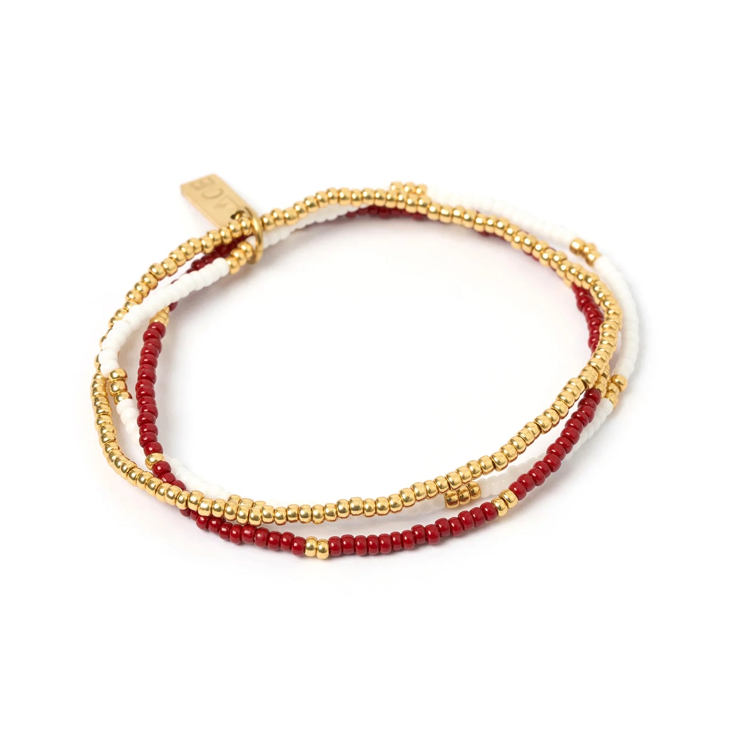 Arms Of eve Sunny Bracelet Set - Burgundy