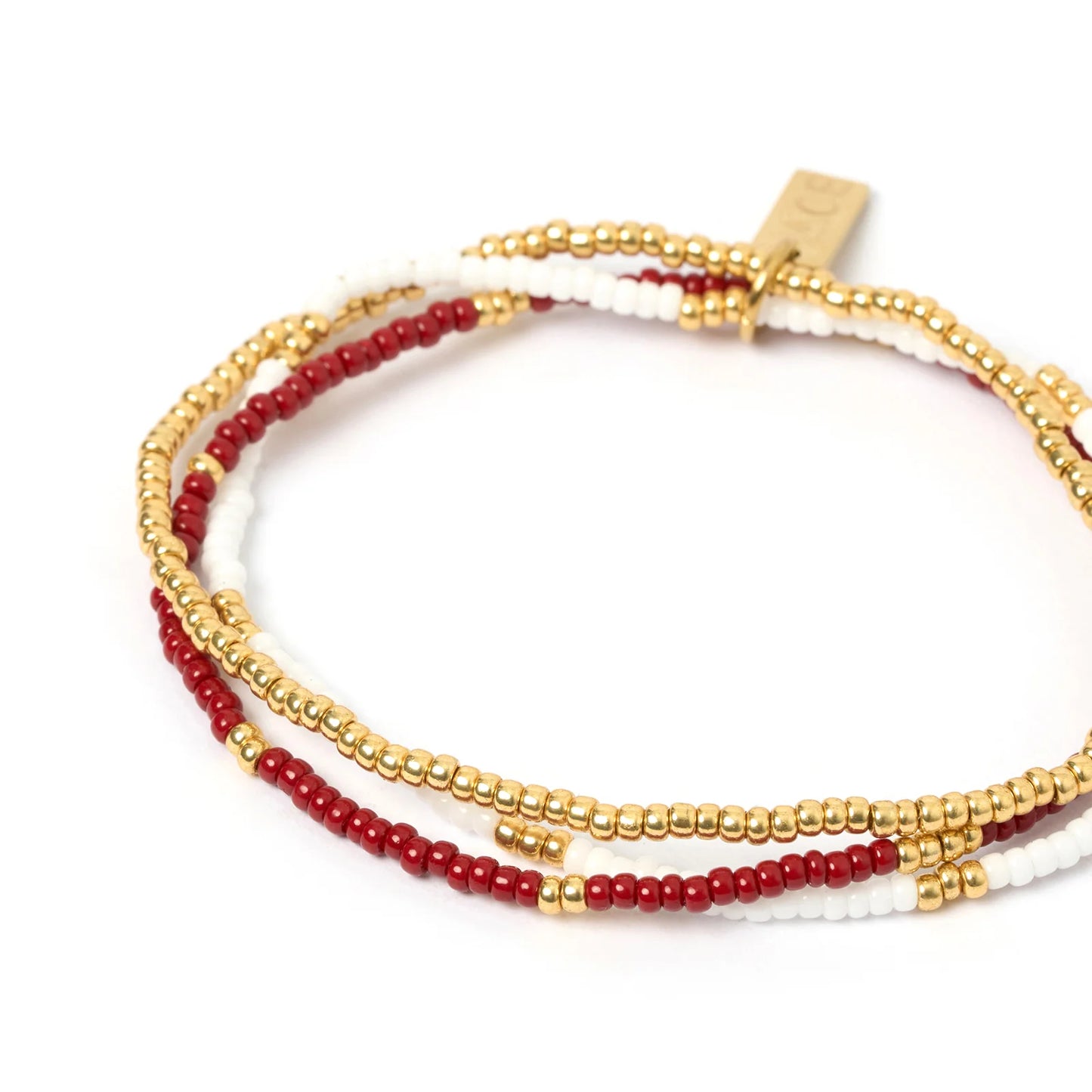 Arms Of eve Sunny Bracelet Set - Burgundy