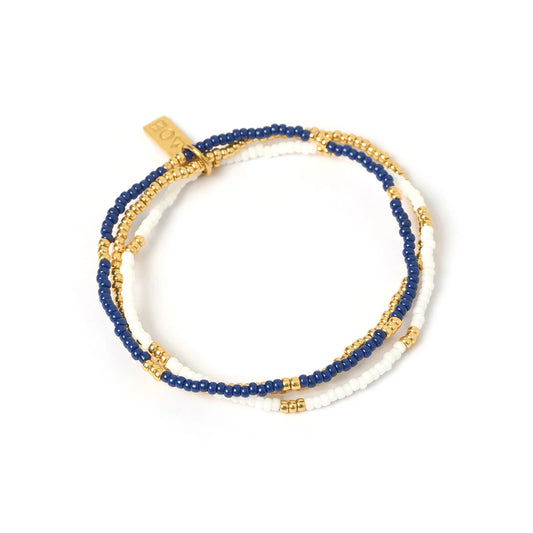 Arms of Eve Sunny Bracelet Set - navy