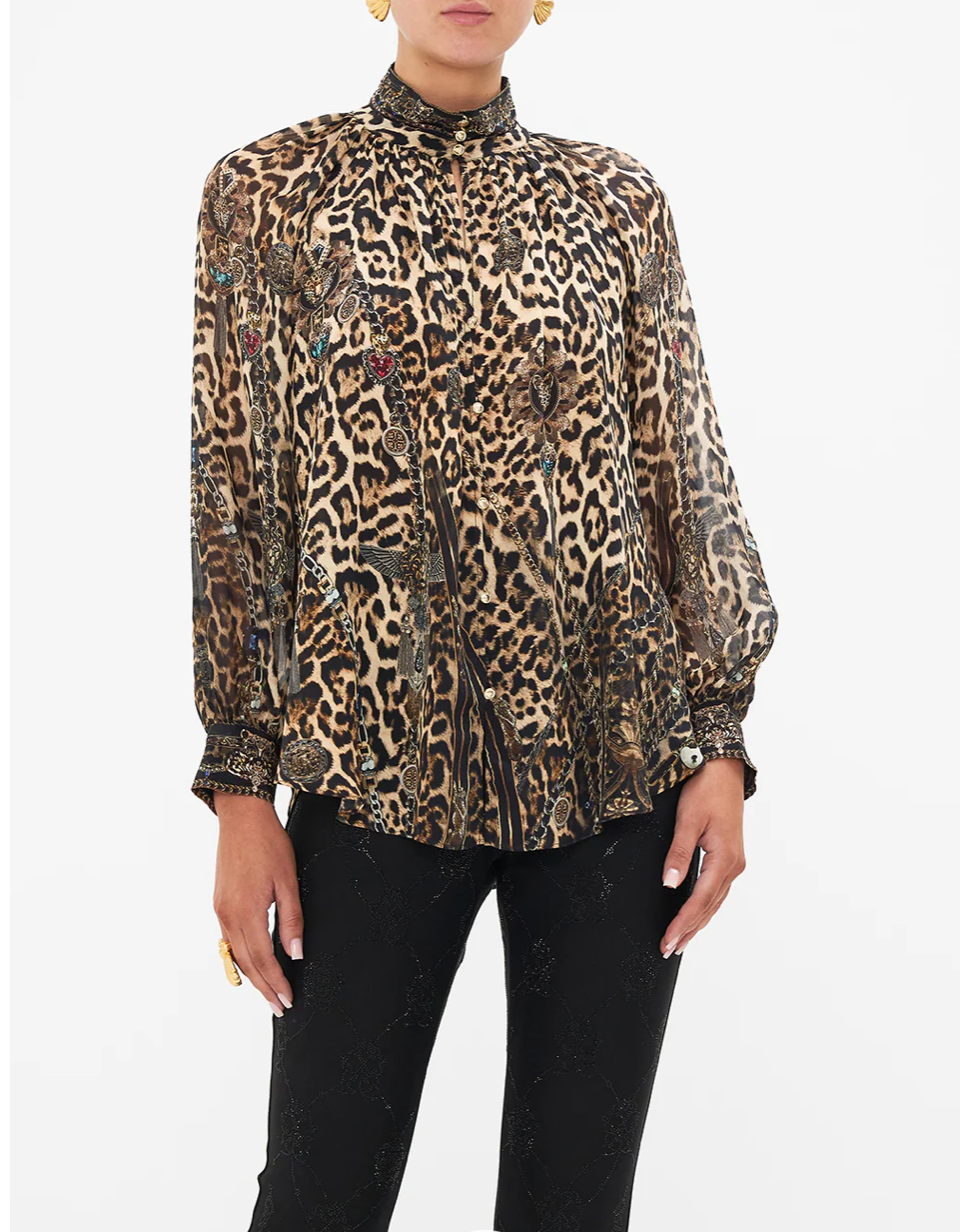 Camilla Amsterglam Raglan Button Up Shirt