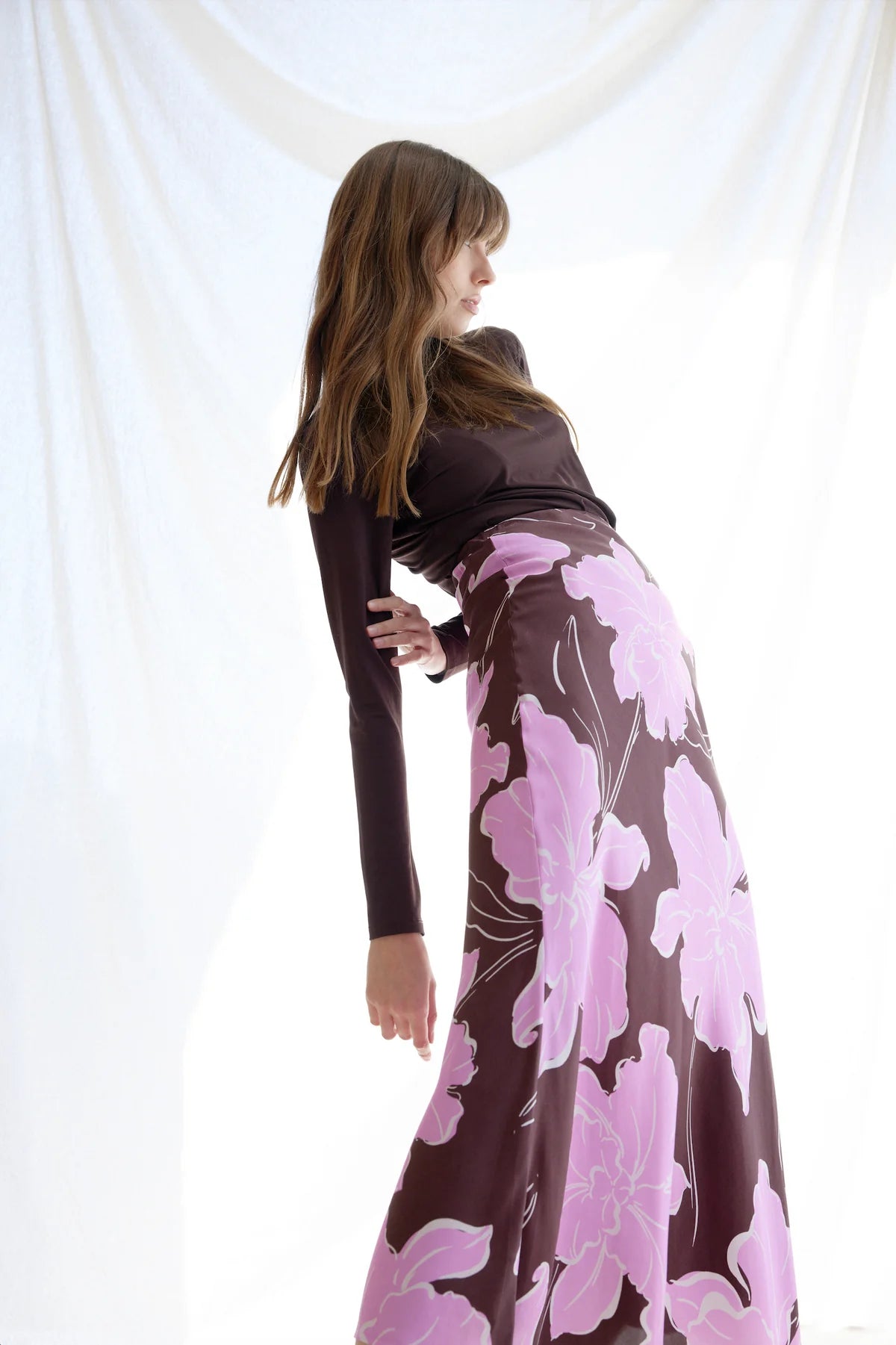 Kinney the Label Billie Skirt - Magnolia Bloom