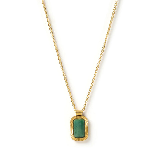 Arms of Eve Teo Gold Necklace - Jade