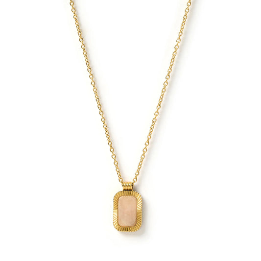 Arms of Eve Tea Gold Necklace - Rose