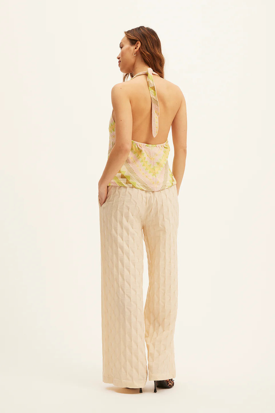 Summery Copenhagen Tara Pants - Beige