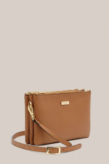 Vestirsi Tessa Trio Crossbody - Tan