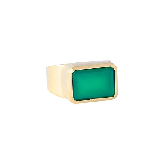 Fairley Emerald Cocktail Ring