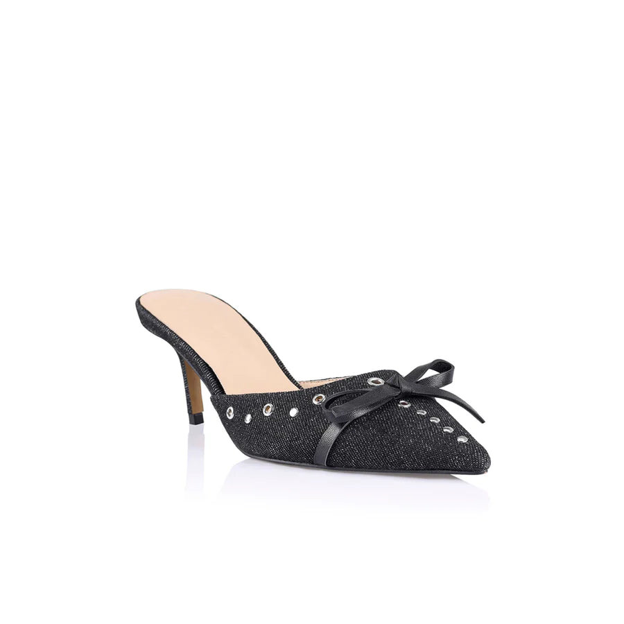 Lana Wilkinson 'Matilda' Mule in Black